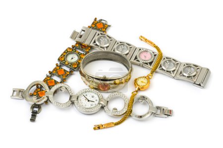 Group of woman watches