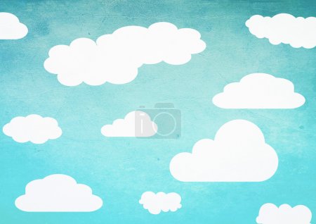 Simple Clouds Illustration