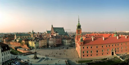 Castle square in Warsaw, Poland