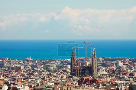 Panorama from Barcelona City