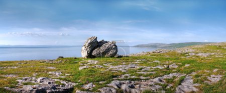 Burren rock panoramic