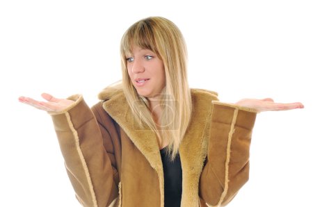 Woman winter coat