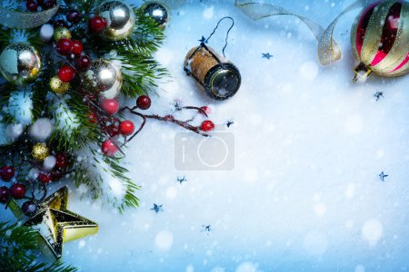 art Christmas and New year party backgrounds
