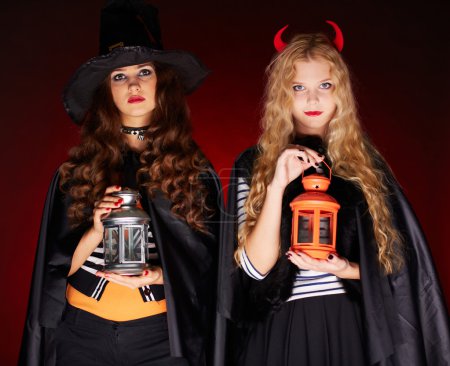 Halloween witches