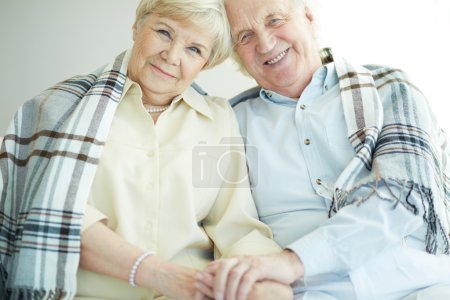 Seniors with tartan