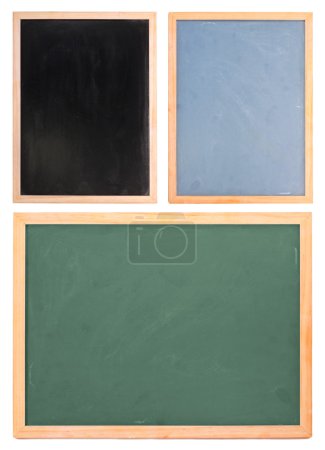 Set of chalkboards