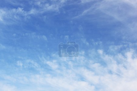 Blue sky with  clouds