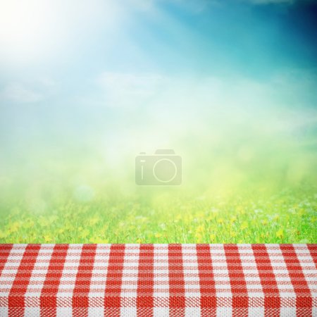 Picnic on nature