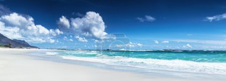 Panorama of a beach landscape