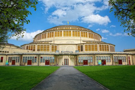 View of the Centennial Hall Wroclaw