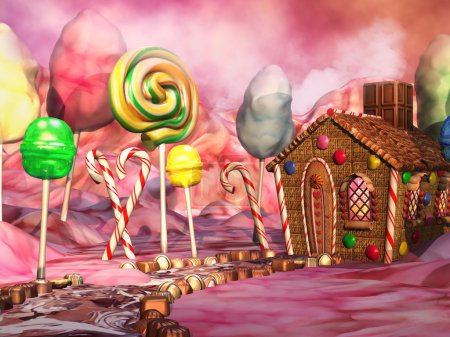 Candy landscape