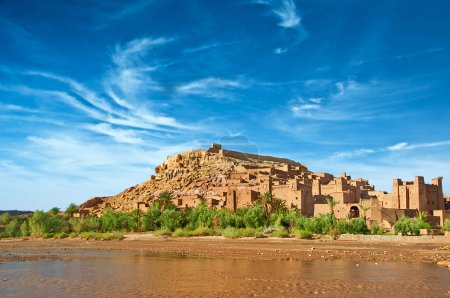 The clay city in the north of Africa, Morocco