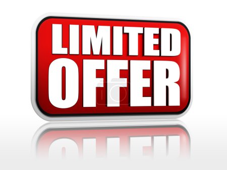 Limited offer - red banner
