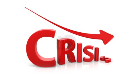 Crisis image concept