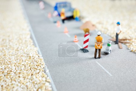 Road renovation in progress