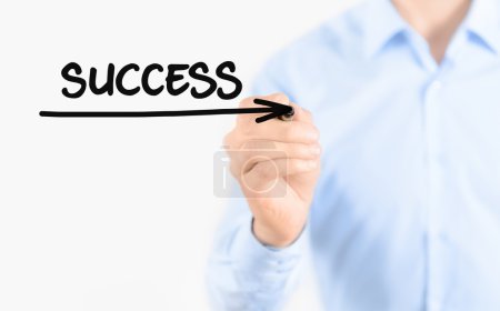 Way to success concept