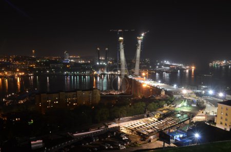 Night view of Vladivostok