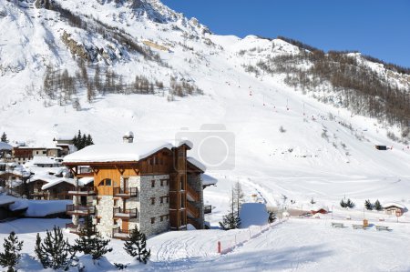 Mountain ski resort