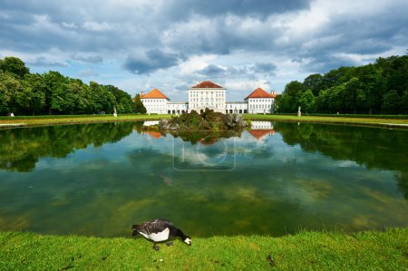 Park in Nymphenburg castle, Munich