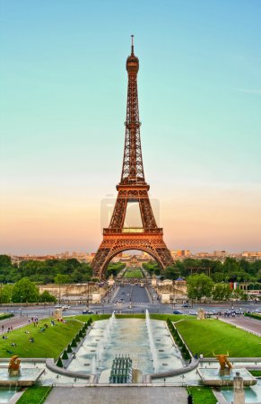 Torre Eiffel and Trocadero