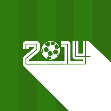 Soccer Brazil background 2014