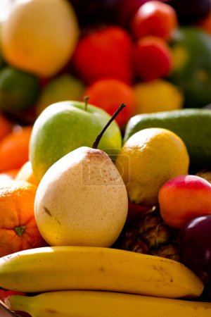 Fruits - assortment of fresh fruits
