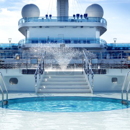 Cruise ship Pool Deck