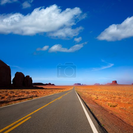 Arizona US 163 Scenic road to Monument Valley