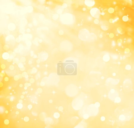 Golden yellow abstract light background