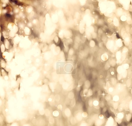 Golden colored abstract light background
