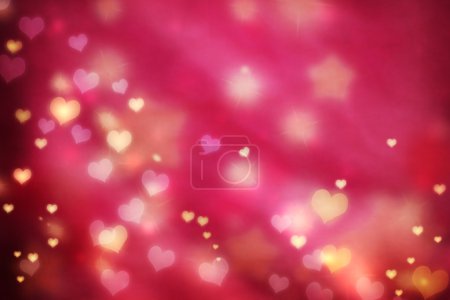 Small hearts background