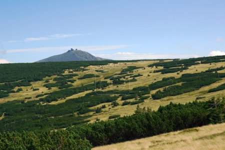 Sniezka peak in Karkonosze mountains