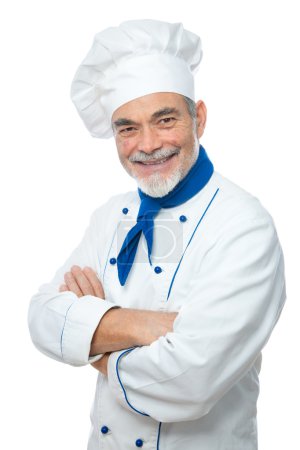 Portrait of a handsome chef