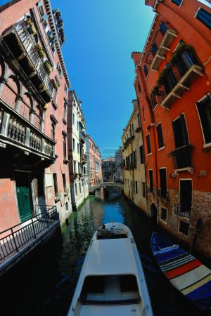 The architecture of the old Venice. Italy
