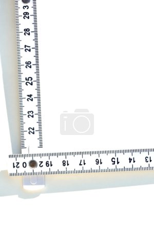The metal angle ruler