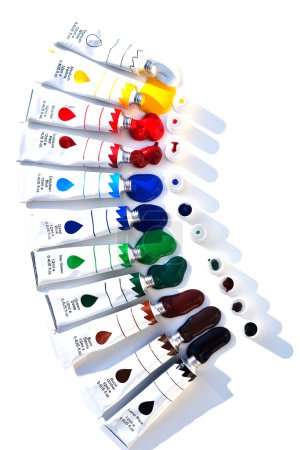 Paint in tubes