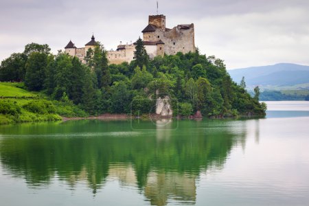 Medieval Niedzica Castle at Czorsztyn Lake