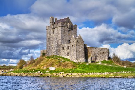 Dunguaire castle near Kinvarra in Co. Galway
