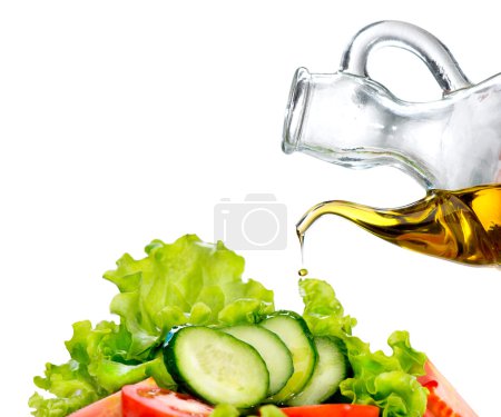 Vegetable Salad with Olive Oil