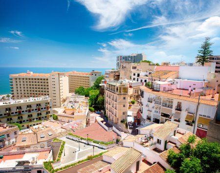 Torremolinos Panoramic View, Costa del Sol. Malaga, Spain
