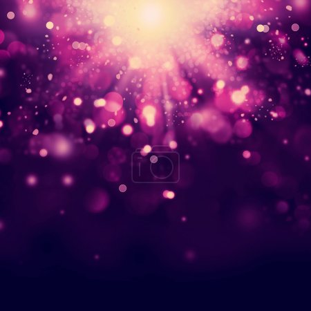 Violet Abstract Christmas background