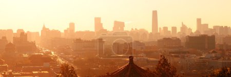 Beijing city skyline