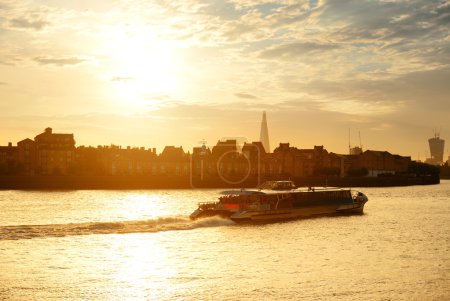 Thames River sunset