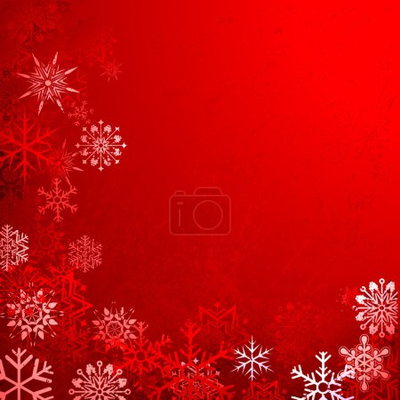 Christmas background with Snowflakes