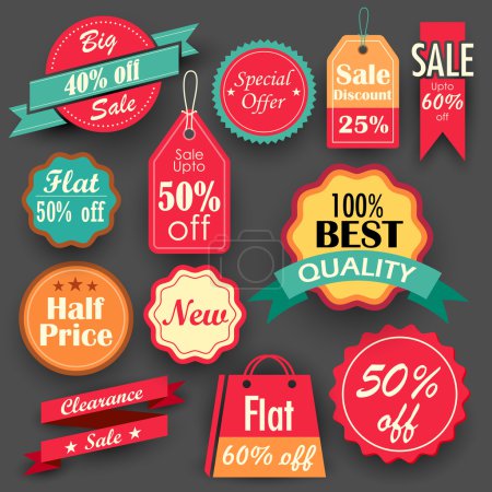 Sale and Discount tags