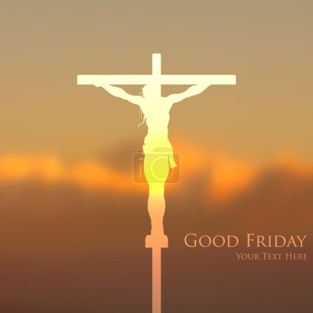 Jesus Christ crucifixion on Good Friday
