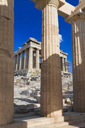 Entrance to Acropolis at Athens, Greece