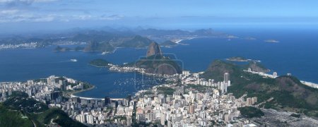 Panorama of Rio de Janeiro 21:9 scale