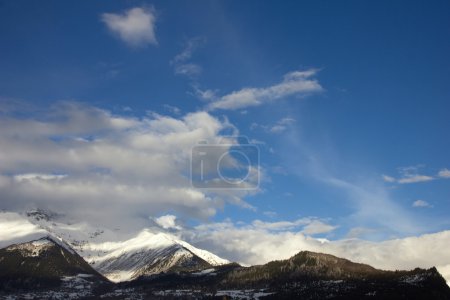Caucasus, winter  mountain