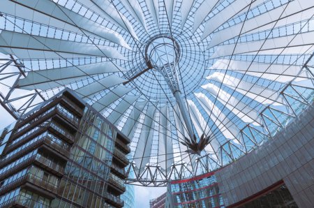 Berlin Sony Center roof